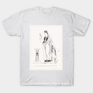 Grecian lady Performing Funeral Rites T-Shirt